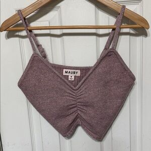 Mauby Lavender Knit Top